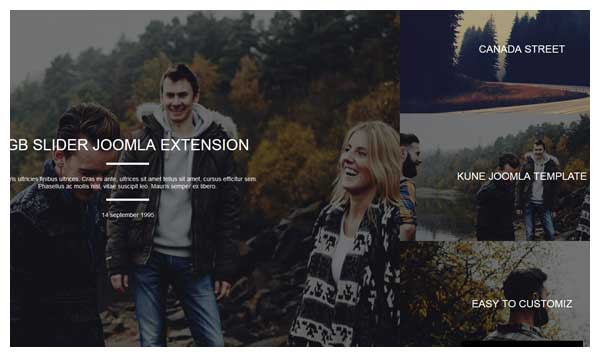 gb slider joomla extension