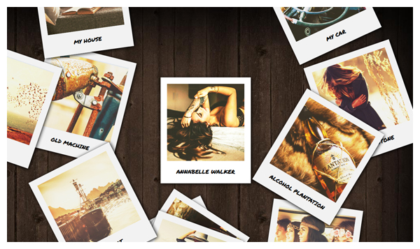 polaroid gallery joomla extension