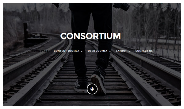 consortium free joomla template