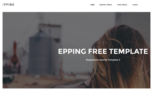 epping free joomla template