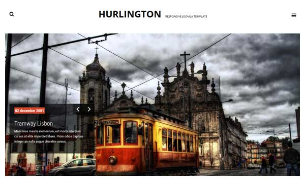 hurlington joomla template