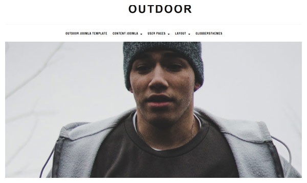 outdoor free joomla template