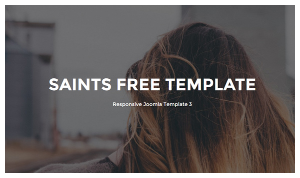 free joomla template saints