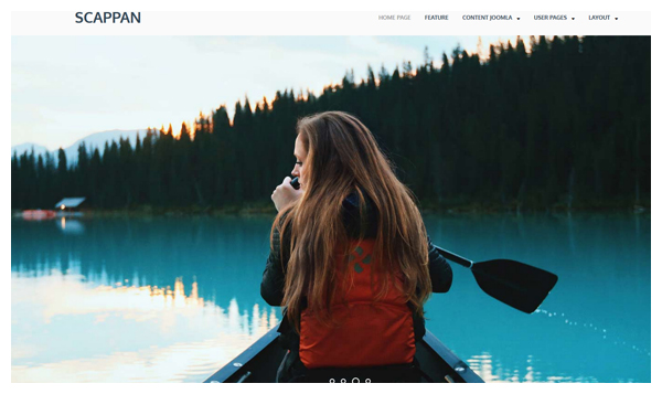 free joomla template scappan