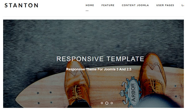 stanton,free joomla template