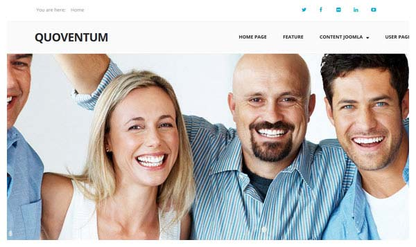 quoventum joomla template 