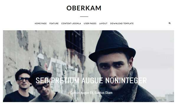 oberkam joomla template 