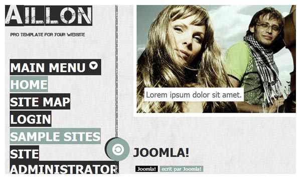 aillon joomla template